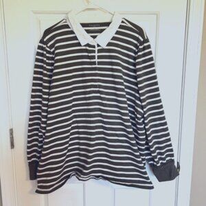 Puff Sleeve Amelie Striped Shirt by Talbots
